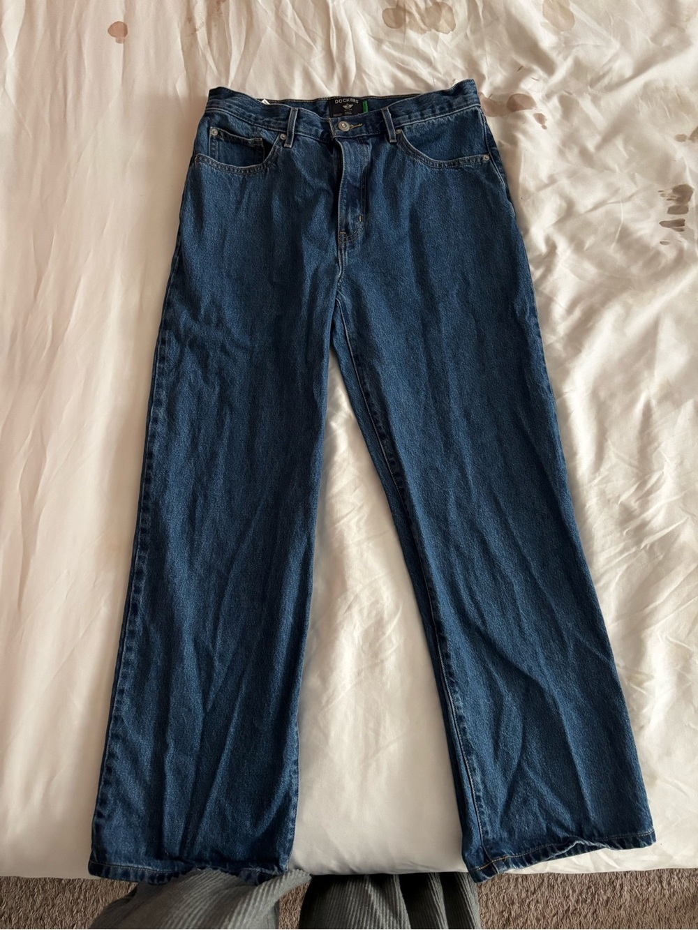 Dockers Women's Dark Blue Boyfriend Jeans